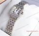 2017 Swiss Quartz Replica Cartier Santos Demoiselle Ladies Watch SS Diamond Bezel (4)_th.jpg